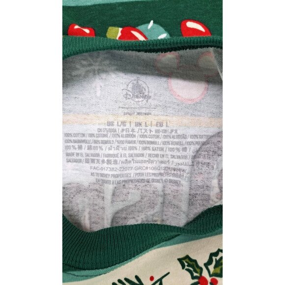 Walt Disney World Mickey Snowman Christmas Spirit Jersey Size Large New No Tags - Picture 6 of 16
